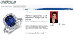 Desktop Screenshot of diagemmasterjewelers.com