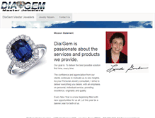 Tablet Screenshot of diagemmasterjewelers.com